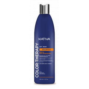 Farbtherapie-Shampoo mit Anti-Orange-Effekt - Kativa - 1