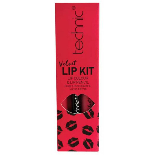 Velvet Lip Kit Lipliner + flüssiger Lippenstift - Technic - Technic Cosmetics - 1