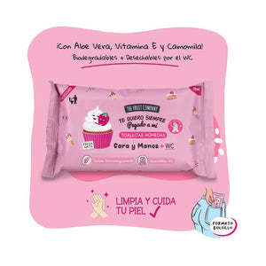 Einweg-Feuchttücher für Gesicht und Hände - Verschiedene Aromen - The Fruit Company - 2