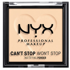 Polvos Matificantes Can't Stop Won't Stop - Professionelles Make-up - Nyx - 1