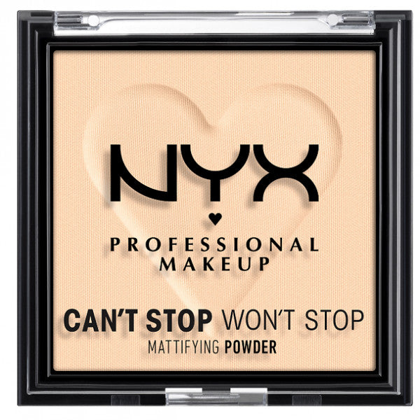 Polvos Matificantes Can't Stop Won't Stop - Professionelles Make-up - Nyx - 1