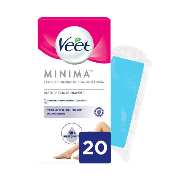Kaltwachsstreifen für Beine und Körper - Veet - 1