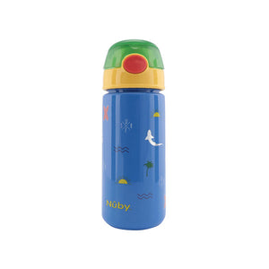 Tasse mit Druckknopf und Strohbrandung - Nuby - 1