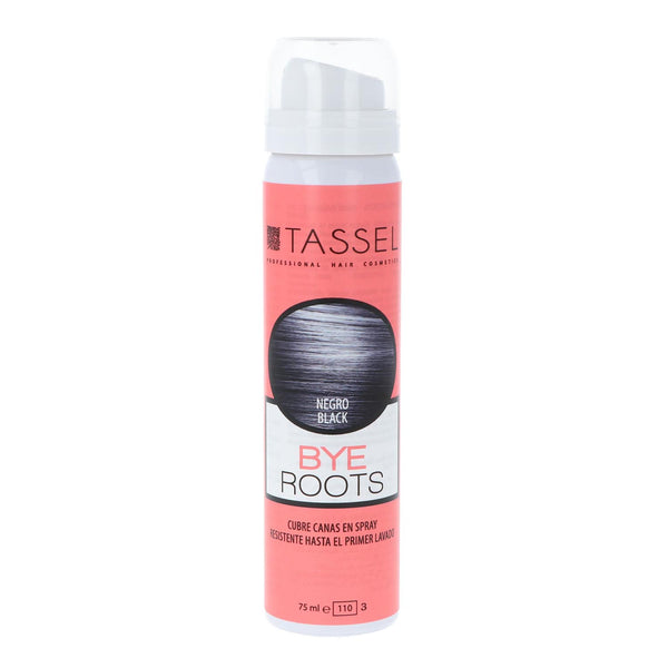 Spray Ansatz-Kaschierung Bye Roots - Dunkelbraun - Tassel : Negro - 1