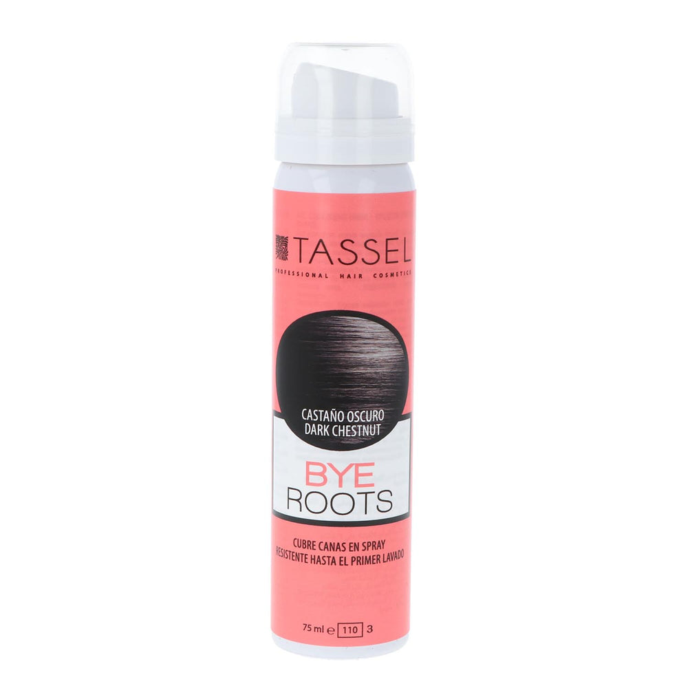 Spray Ansatz-Kaschierung Bye Roots - Dunkelbraun - Tassel - 1