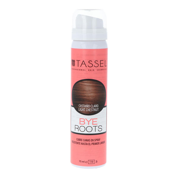 Spray Ansatz-Kaschierung Bye Roots - Dunkelbraun - Tassel : Castaño Claro - 1