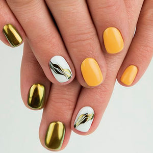 Polvo Flash - Chameleon Mirror Blaue Libelle 07 - Semilac : 01 - Chameleon Bee Mystery - 2