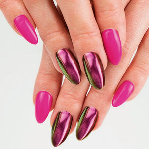 Polvo Flash - Chameleon Mirror Blaue Libelle 07 - Semilac : 06 - Chameleon Antique Cicada - 2