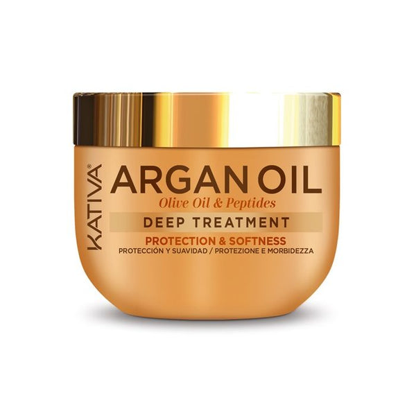 Argan Oil Deep Protection & Softness 300ml Maske - Kativa - 1