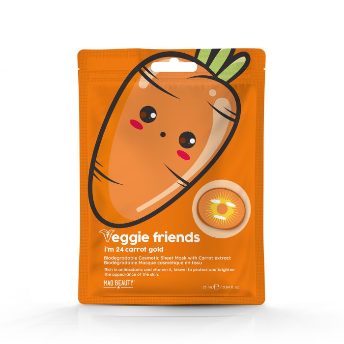 Superfood Karotten-Gesichtsmaske - Mad Beauty - 1