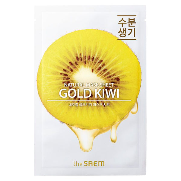 Gold-Kiwi-Maske - Natürliches Gold-Kiwi-Maskenblatt 21 ml - The Saem - 1