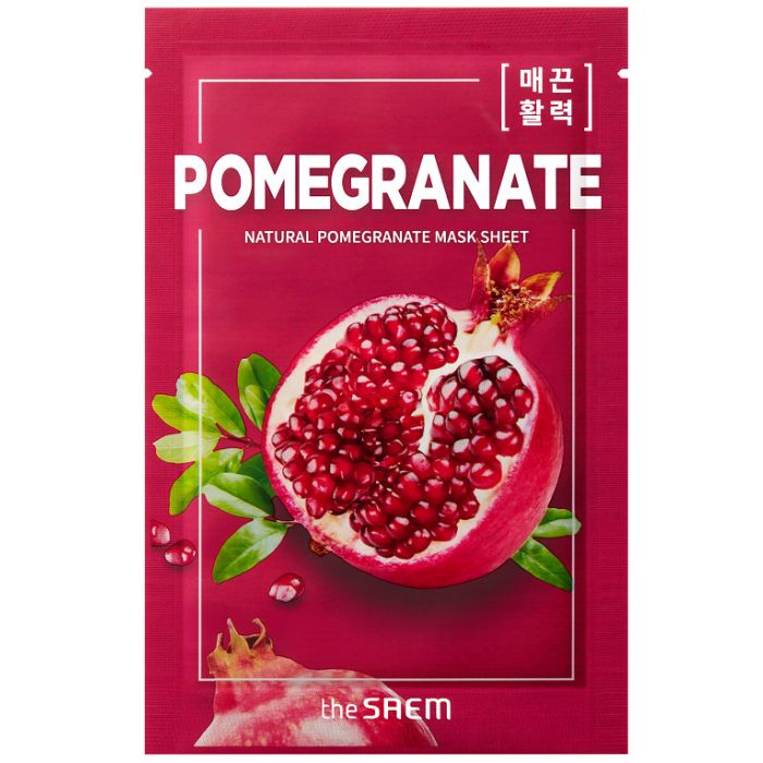 Granatapfel-Maske - Natürliches Granatapfel-Maskenblatt 21 ml - The Saem - 1