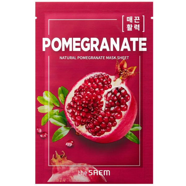 Granatapfel-Maske - Natürliches Granatapfel-Maskenblatt 21 ml - The Saem - 1