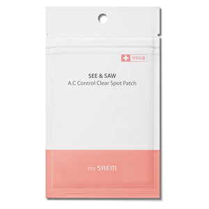 Patches für Flecken und Wunden - See and Saw Control Clear - The Saem - 1