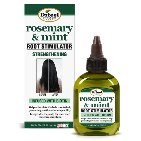 Rosmarin und Minze Wurzelstimulator 75ml - Difeel - 2