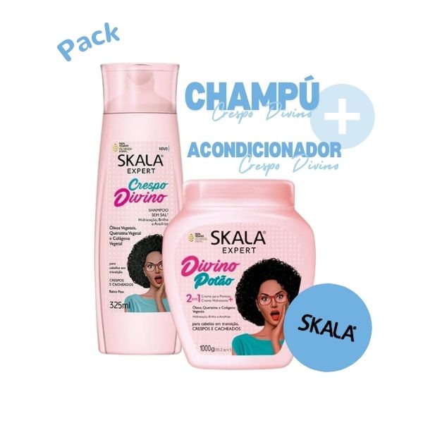 Divino Potao Pack: Shampoo + Conditioner 1000 ml – Skala
