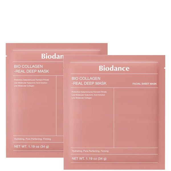 Bio-Collagen Real Deep Mask - Pack 4 - 34 g - Biodance - 1