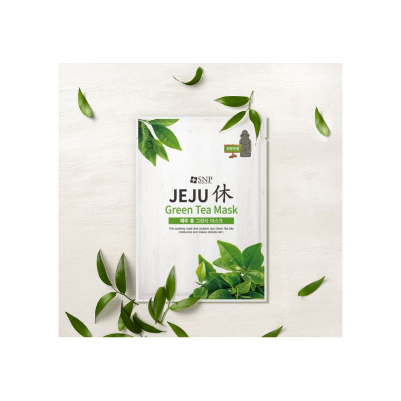 Beruhigende Grüner Tee Gesichtsmaske - Snp - 1
