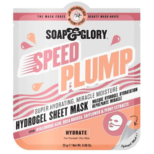 Feuchtigkeitsspendende Hydrogel-Maske Speed Plump Miracle - Soap & Glory - 1