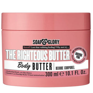 Die Rechtschaffene Körperbutter Feuchtigkeitscreme - Soap & Glory : 300ml - 1