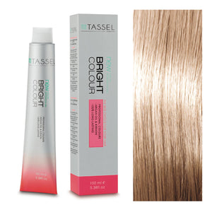 5 Hellbraun - Färben mit Arganöl und Keratin 100 ml - Tassel : 10 - Rubio súper claro - 1