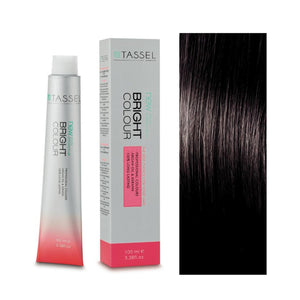 5 Hellbraun - Färben mit Arganöl und Keratin 100 ml - Tassel : 3 Castaño Oscuro - 1