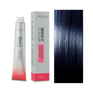 5 Hellbraun - Färben mit Arganöl und Keratin 100 ml - Tassel : 1.1 Negro Azulado - 1