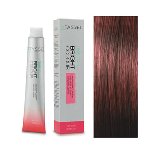 5 Hellbraun - Färben mit Arganöl und Keratin 100 ml - Tassel : 6.6 Rubio oscuro rojo - 1