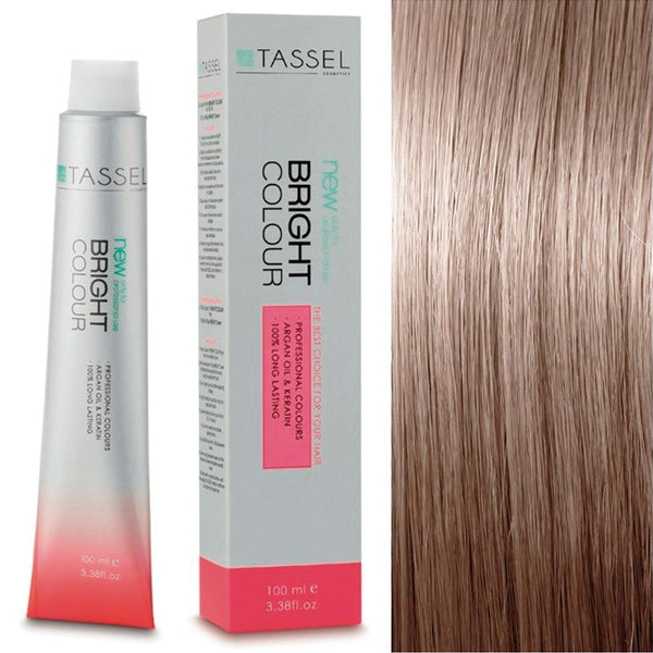 5 Hellbraun - Färben mit Arganöl und Keratin 100 ml - Tassel : 8.23N Rubio Claro Beige Dorado - 1