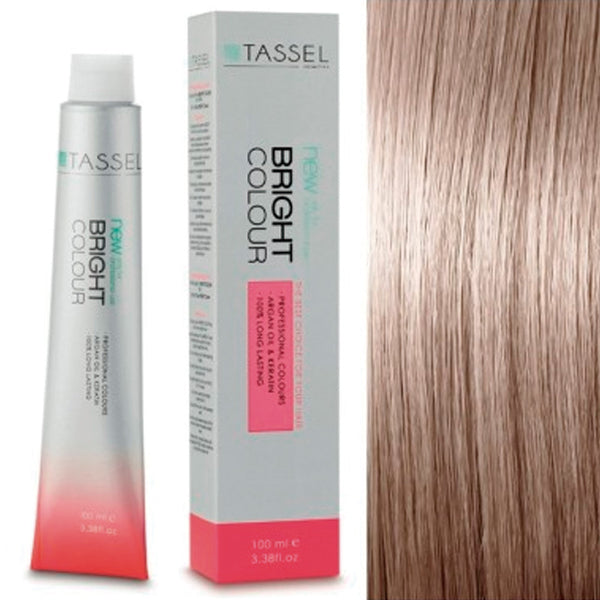 5 Hellbraun - Färben mit Arganöl und Keratin 100 ml - Tassel : 9.23N Rubio Muy Claro Beige Dorado - 1