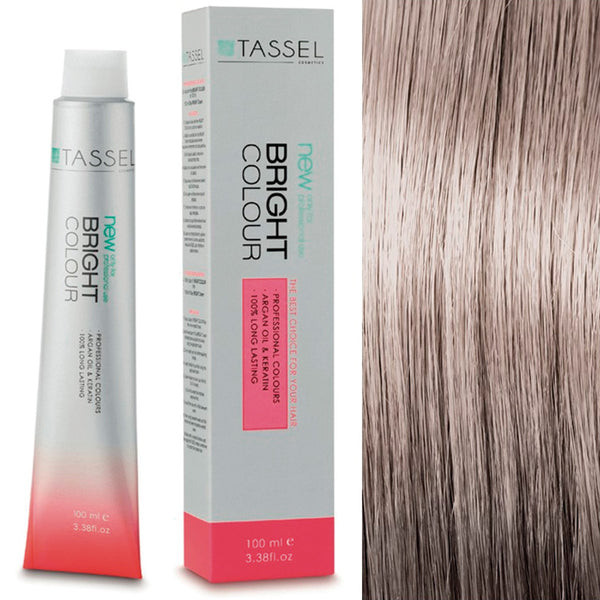 5 Hellbraun - Färben mit Arganöl und Keratin 100 ml - Tassel : 9.13N Rubio Muy Claro Ceniza Dorado - 1