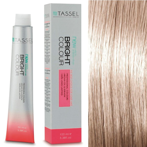 5 Hellbraun - Färben mit Arganöl und Keratin 100 ml - Tassel : 10N Rubio Super Claro Nórdico - 1