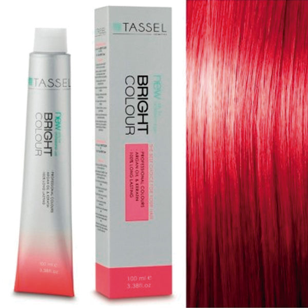 5 Hellbraun - Färben mit Arganöl und Keratin 100 ml - Tassel : 7.62 Rubio Medio Cereza - 1