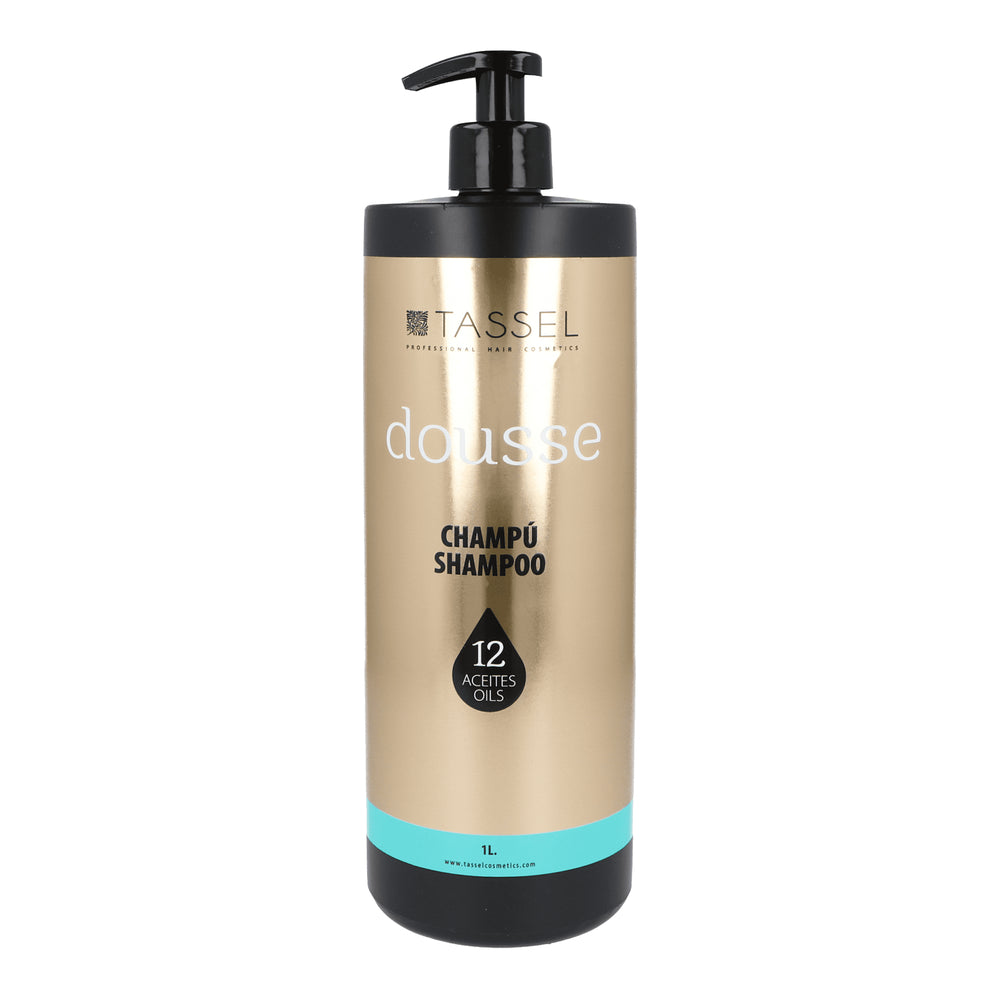 Dousse Shampoo mit 12 Ätherischen Ölen - 1L - Tassel | Ernährung, Glanz und professionelle Pflege - Tassel - 1