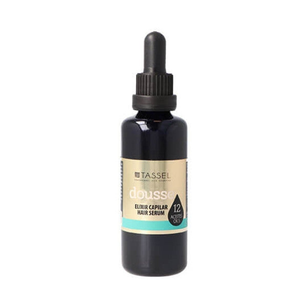 💧🌿 Haarserum Elixier Dousse - 50 ml - Tassel | Mit 12 ätherischen Ölen für Glanz und Reparatur - Tassel - 1