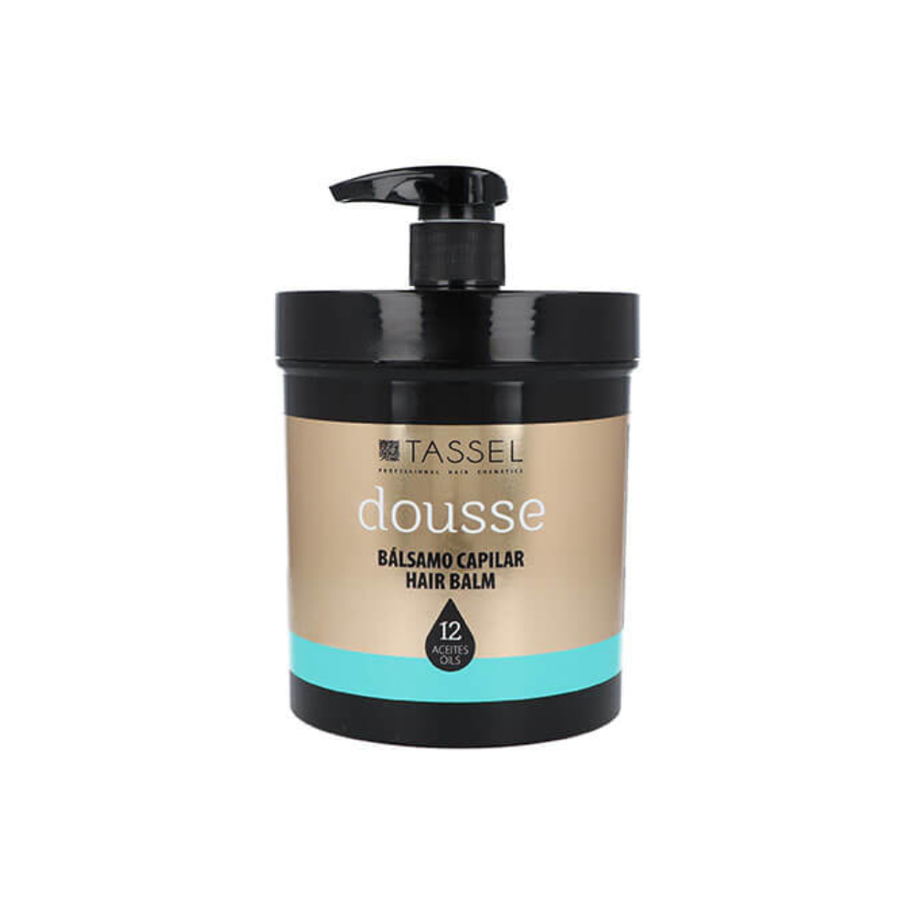 Dousse Conditioner Balm - 1000 ml - Tassel | Mit 12 ätherischen Ölen für Nährstoffe und Geschmeidigkeit - Tassel - 1
