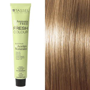 Ammoniakfreie Fresh Colour Haarfarbe 100 ml - Tassel : 8.77 Rubio claro marrón chocolate - 1