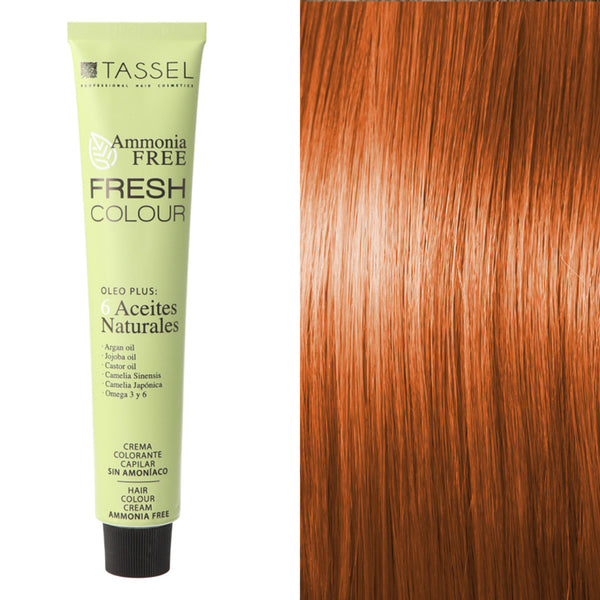 Ammoniakfreie Fresh Colour Haarfarbe 100 ml - Tassel : 9.4 Rubio muy claro cobre - 1