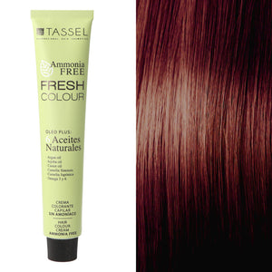 Ammoniakfreie Fresh Colour Haarfarbe 100 ml - Tassel : 6.64 Rubio oscuro rojo cobre - 1