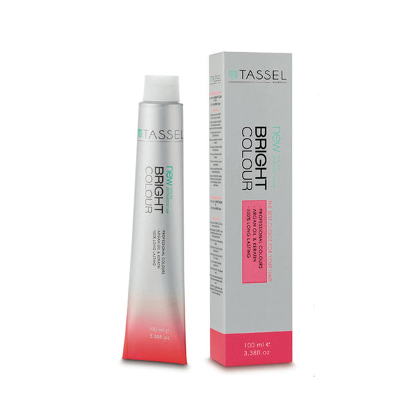 5 Hellbraun - Färben mit Arganöl und Keratin 100 ml - Tassel : 1 Negro - 1