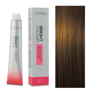 5 Hellbraun - Färben mit Arganöl und Keratin 100 ml - Tassel : 7.7 Rubio Medio Marrón - 1