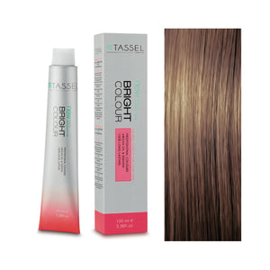 5 Hellbraun - Färben mit Arganöl und Keratin 100 ml - Tassel : 8.7 Rubio claro marrón - 1