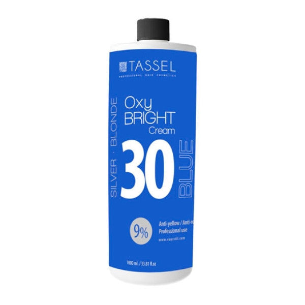 Oxy Bright Creme Blau 30 Volumen - 1000ml - Tassel - 1