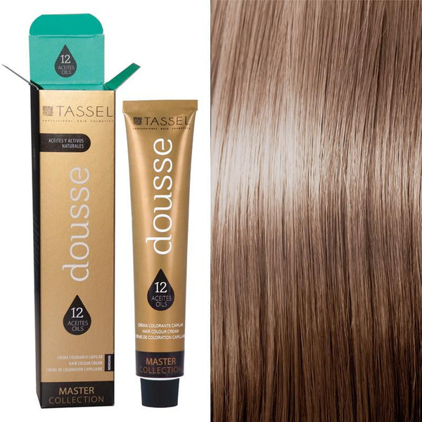 Tassel Dousse Master Collection Farbe - 100 ml | 11 Basisfarben mit 12 ätherischen Ölen - Tassel : 8 Rubio Claro - 1