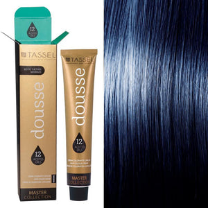 Tassel Dousse Master Collection Farbe - 100 ml | 11 Basisfarben mit 12 ätherischen Ölen - Tassel : 1.10 - NEGRO AZUL INTENSO - 1