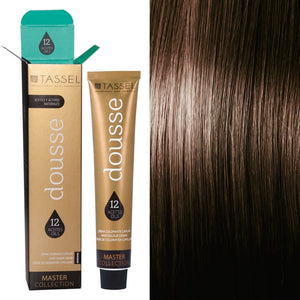 Tassel Dousse Master Collection Farbe - 100 ml | 11 Basisfarben mit 12 ätherischen Ölen - Tassel : 7.00 - RUBIO MEDIO INTENSO - 1