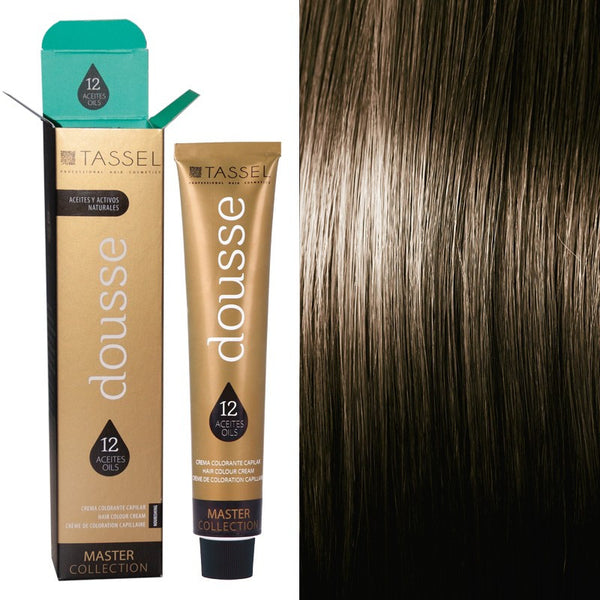 Tassel Dousse Master Collection Farbe - 100 ml | 11 Basisfarben mit 12 ätherischen Ölen - Tassel : 8.00 Rubio Claro Intenso - 1