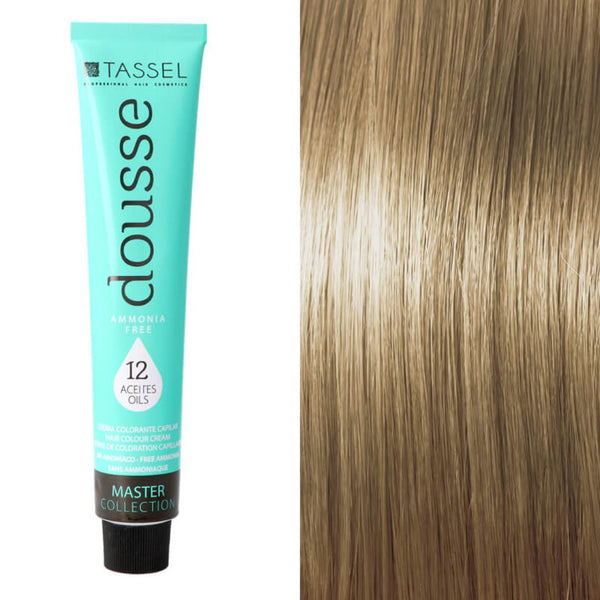 Tassel Dousse Master Collection Farbe - 100 ml | 11 Basisfarben mit 12 ätherischen Ölen - Tassel : 9.1 - RUBIO EXT.CLARO CENIZA - 1