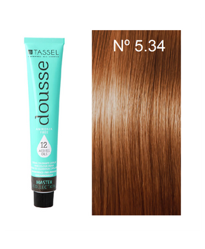 Tassel Dousse Master Collection Farbe - 100 ml | 11 Basisfarben mit 12 ätherischen Ölen - Tassel : 5.34 - CAST.CLARO DOR.COBRIZO - 1