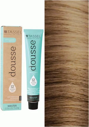 Tassel Dousse Master Collection Farbe - 100 ml | 11 Basisfarben mit 12 ätherischen Ölen - Tassel : 6.8 - RUBIO OSCURO MARRON - 1